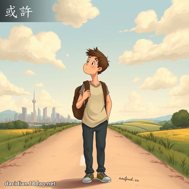 或許 - 國語大辭典配圖