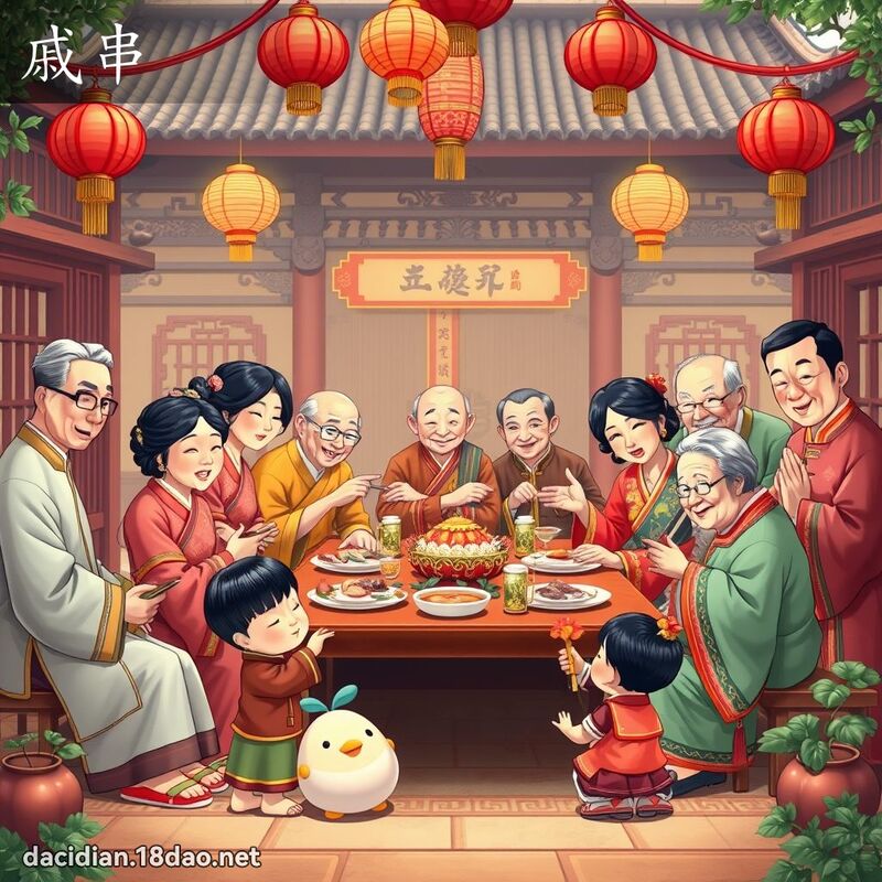 戚串 - 国语大辞典配图