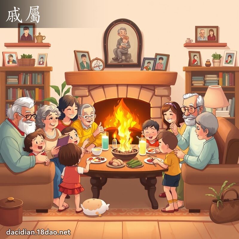 戚属 - 国语大辞典配图