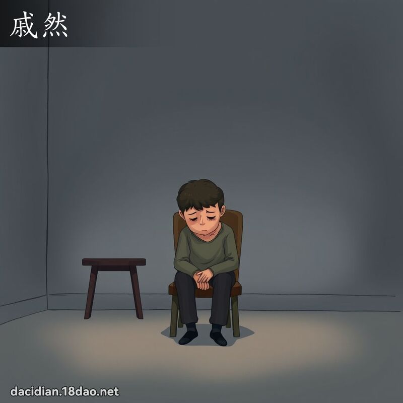 戚然 - 国语大辞典配图