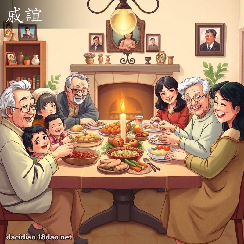 戚誼 - 國語大辭典配圖