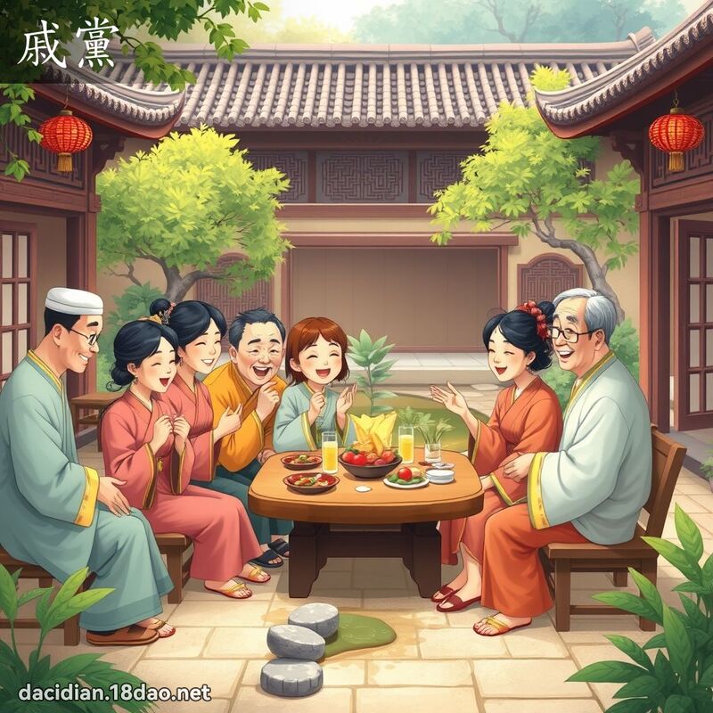 戚黨 - 國語大辭典配圖