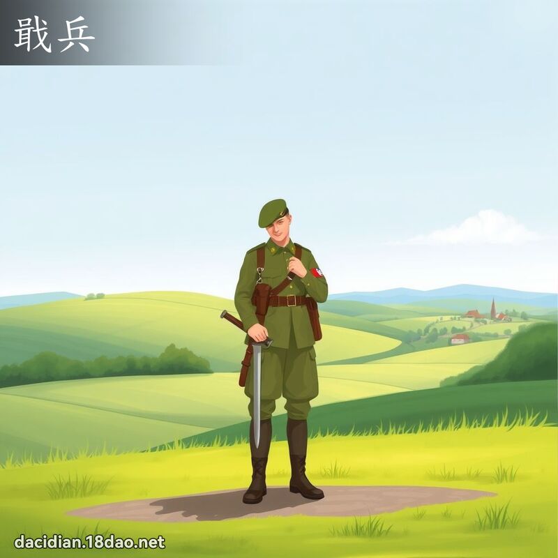 戢兵 - 國語大辭典配圖