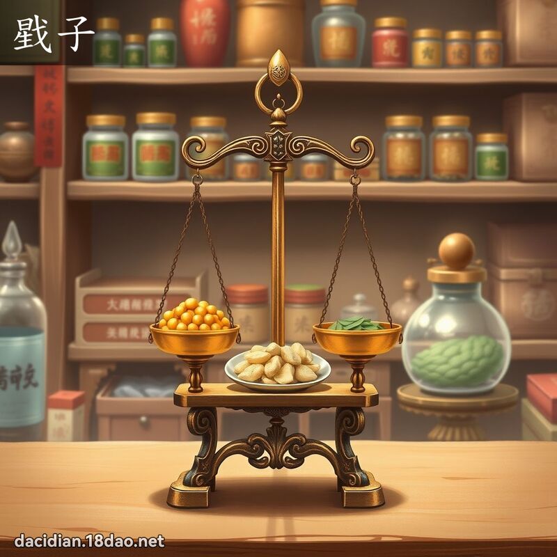 戥子 - 國語大辭典配圖