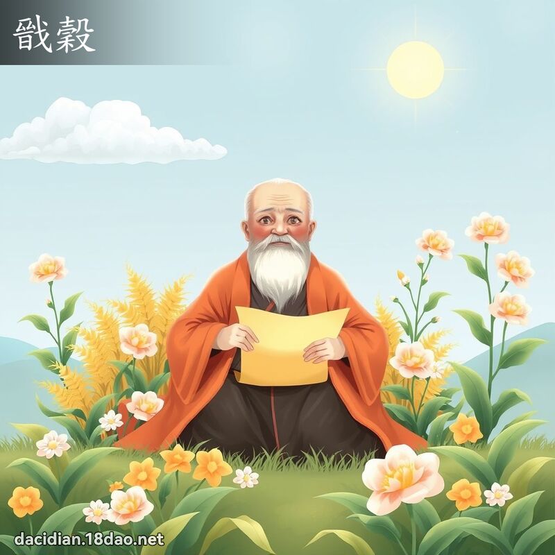 戩谷 - 国语大辞典配图