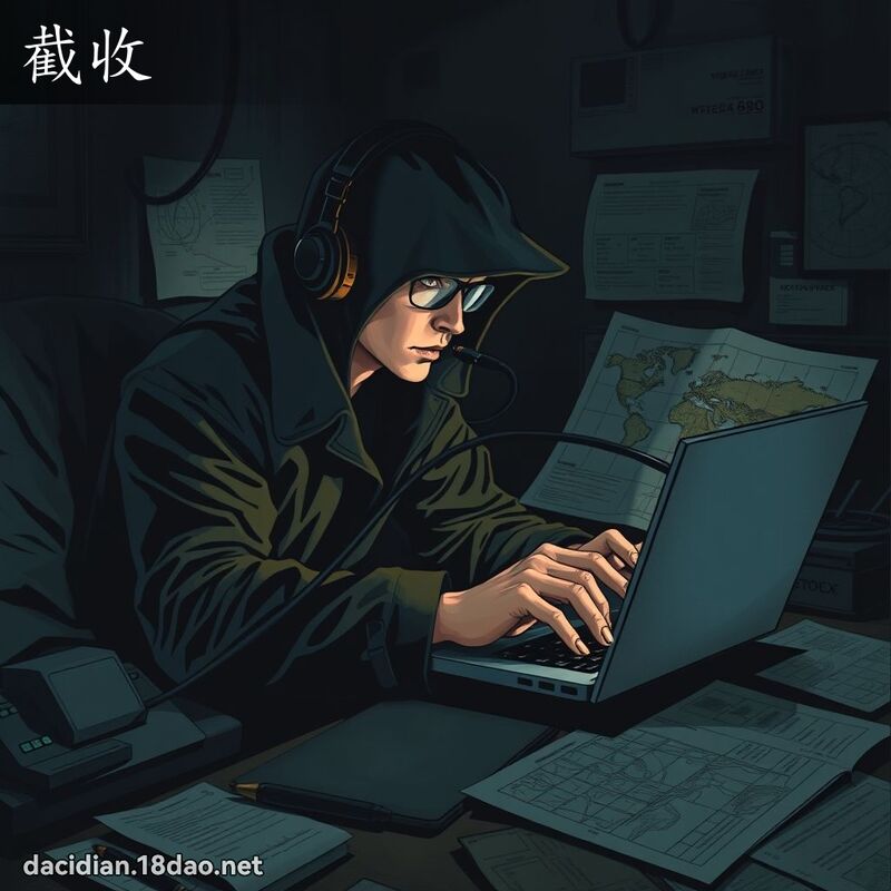 截收 - 國語大辭典配圖