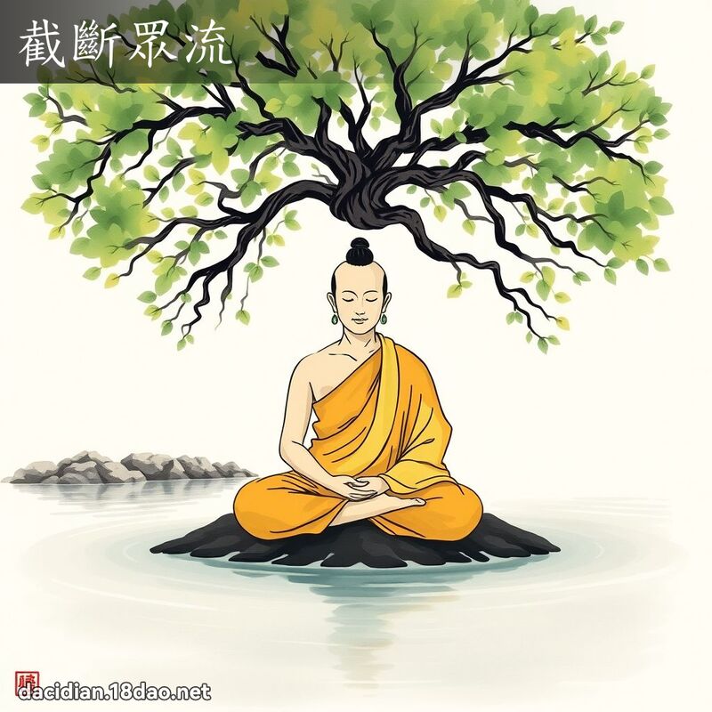 截断眾流 - 国语大辞典配图