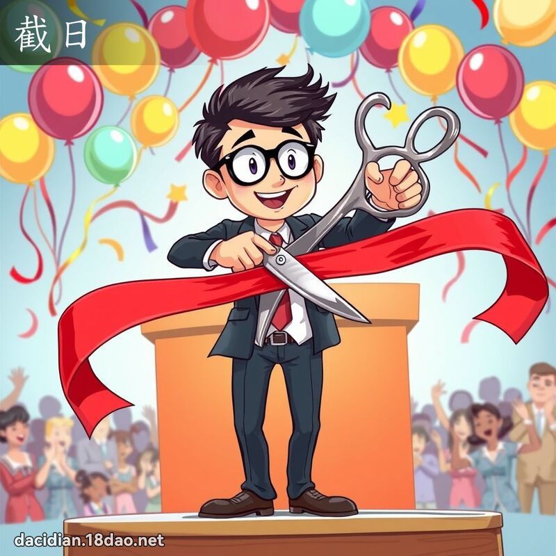 截日 - 國語大辭典配圖