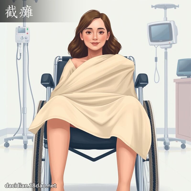 截瘫 - 国语大辞典配图