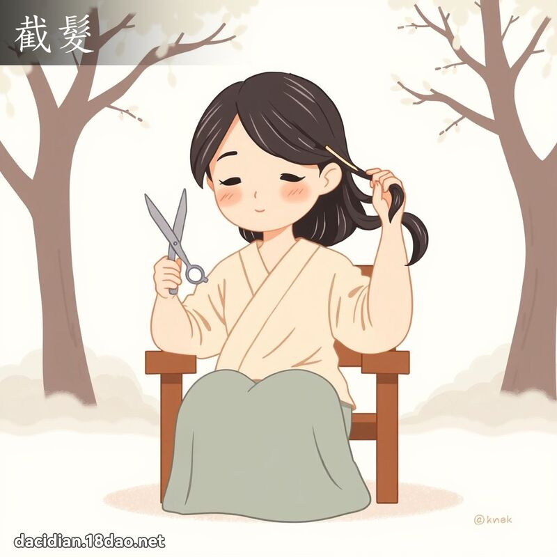 截发 - 国语大辞典配图