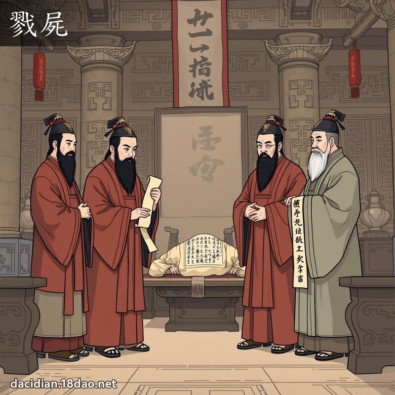 戮屍 - 國語大辭典配圖