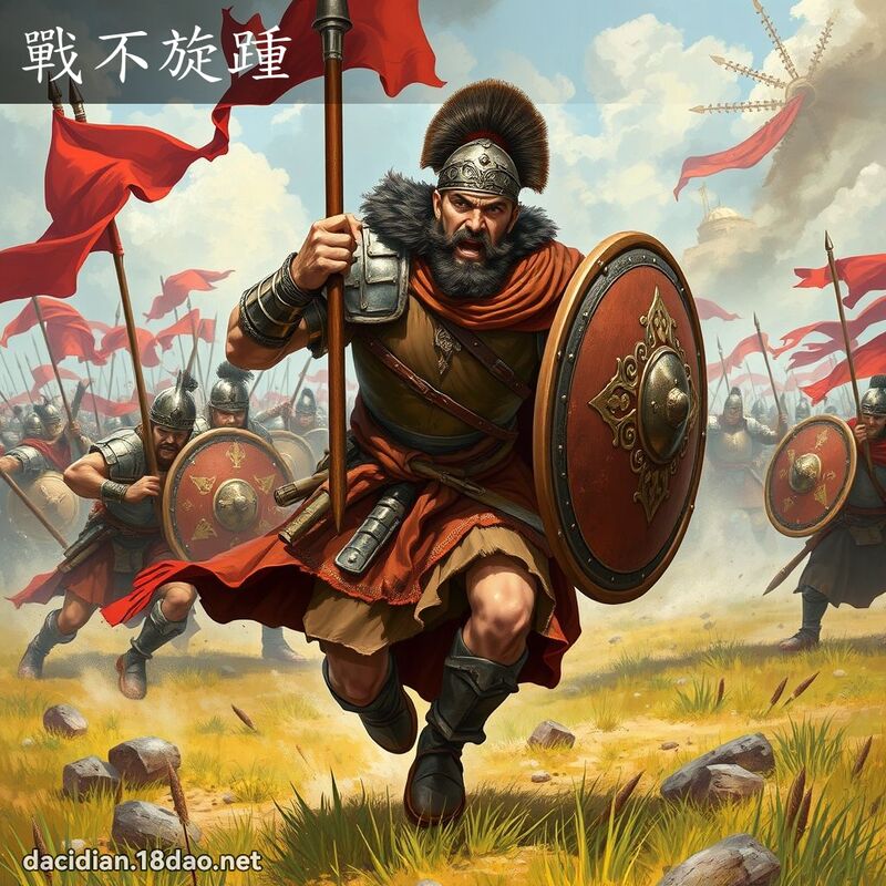 战不旋踵 - 国语大辞典配图
