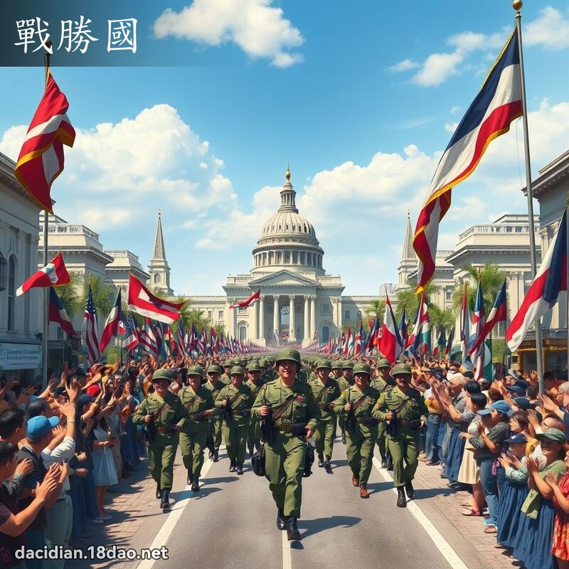 戰勝國 - 國語大辭典配圖