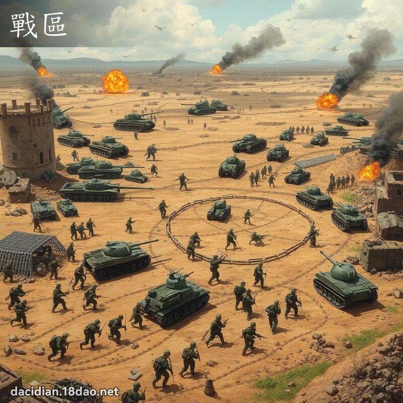 战区 - 国语大辞典配图