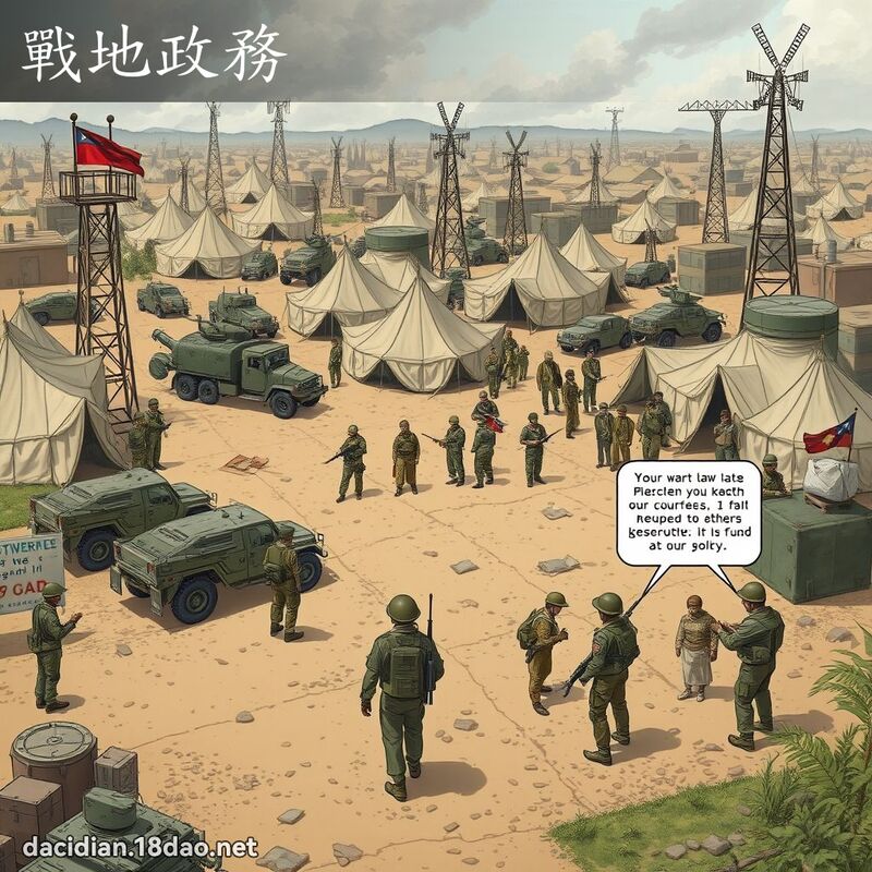 战地政务 - 国语大辞典配图