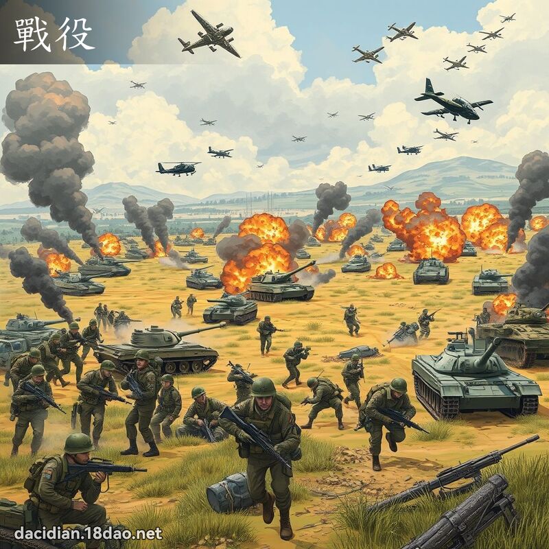 战役 - 国语大辞典配图