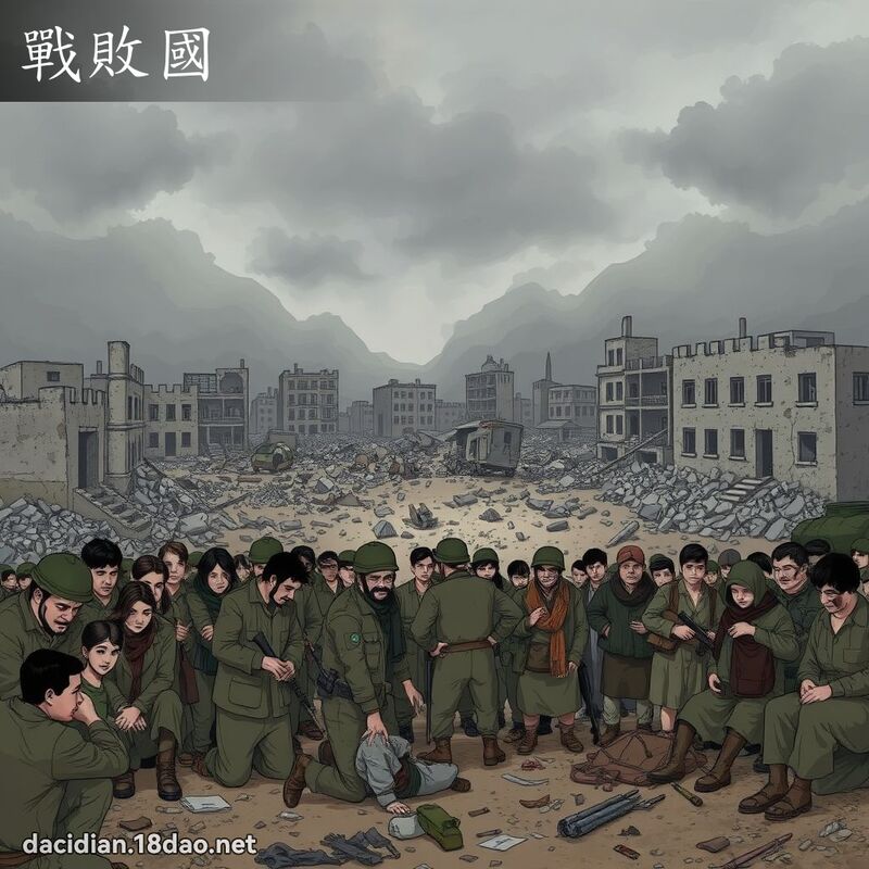 戰敗國 - 國語大辭典配圖