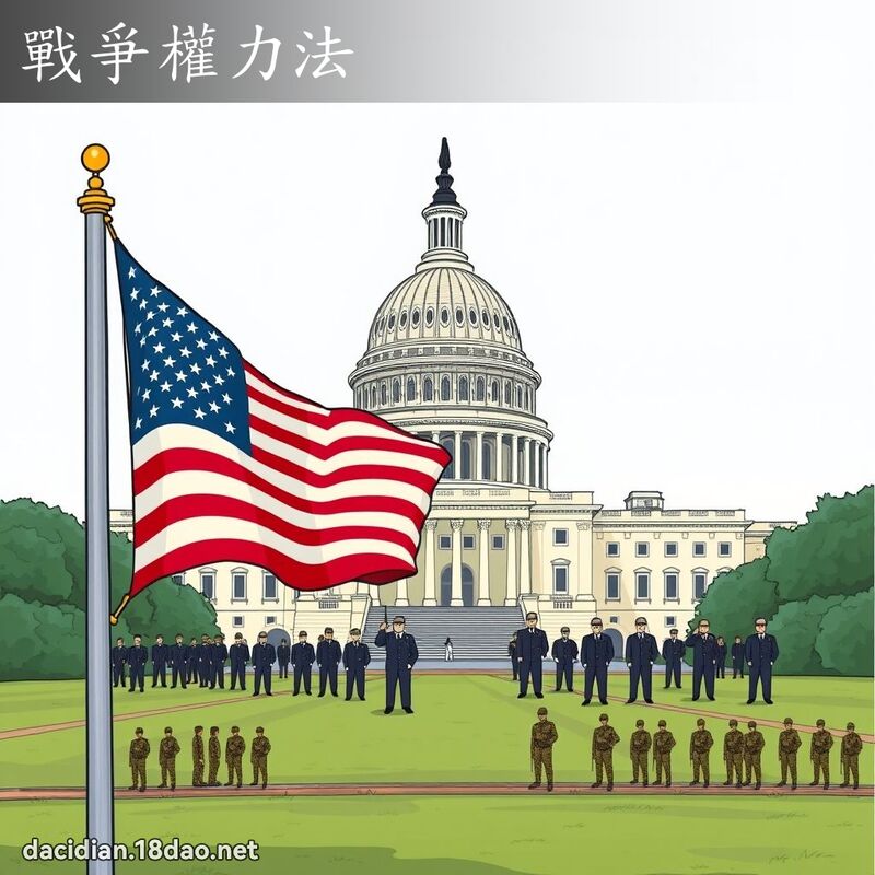 战爭权力法 - 国语大辞典配图