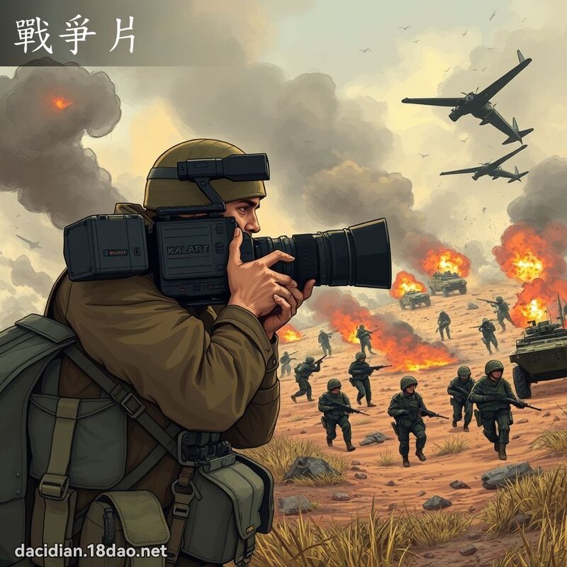 战爭片 - 国语大辞典配图
