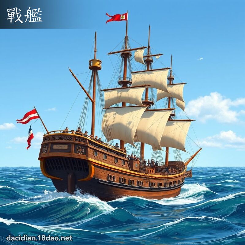 戰艦 - 國語大辭典配圖
