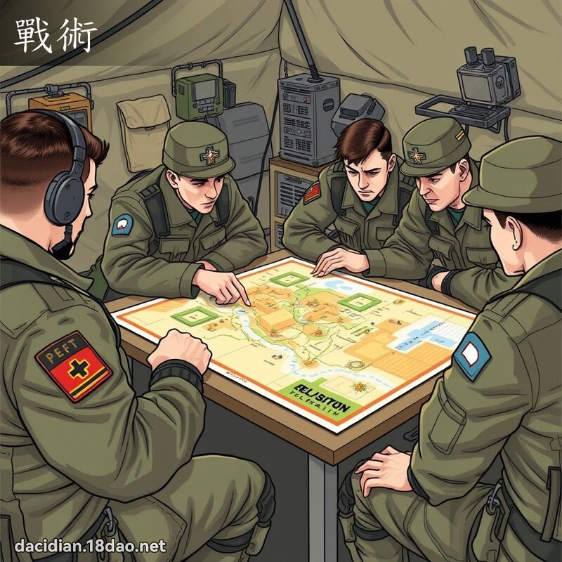 戰術 - 國語大辭典配圖