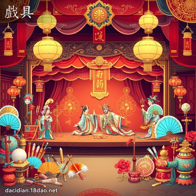 戲具 - 國語大辭典配圖