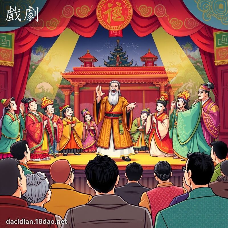 戏剧 - 国语大辞典配图