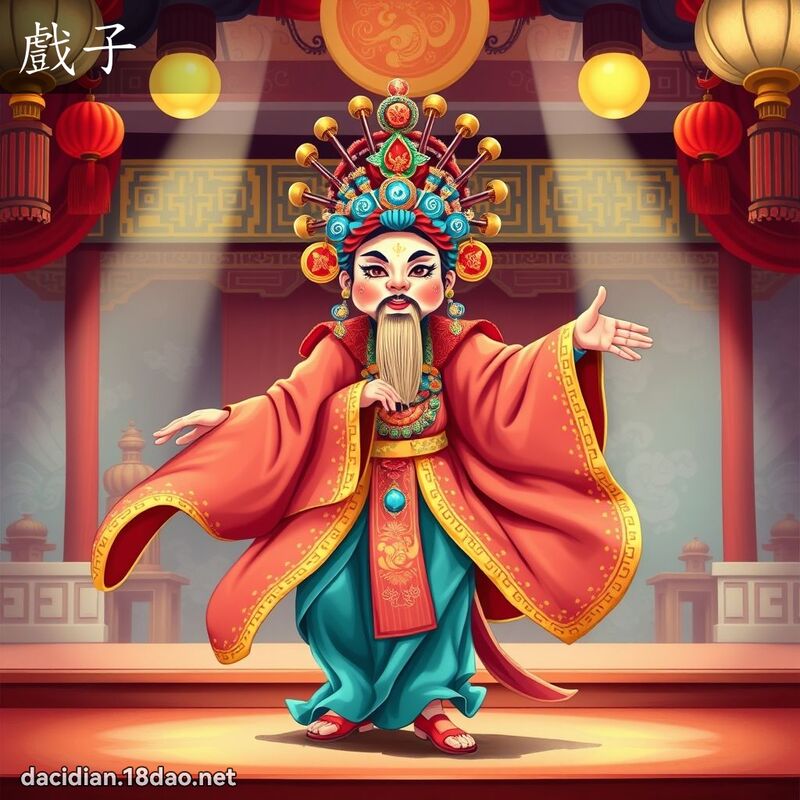 戲子 - 國語大辭典配圖