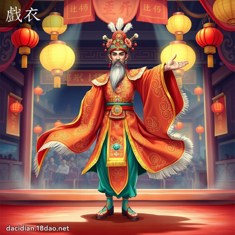戏衣 - 国语大辞典配图