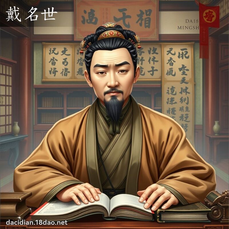 戴名世 - 國語大辭典配圖