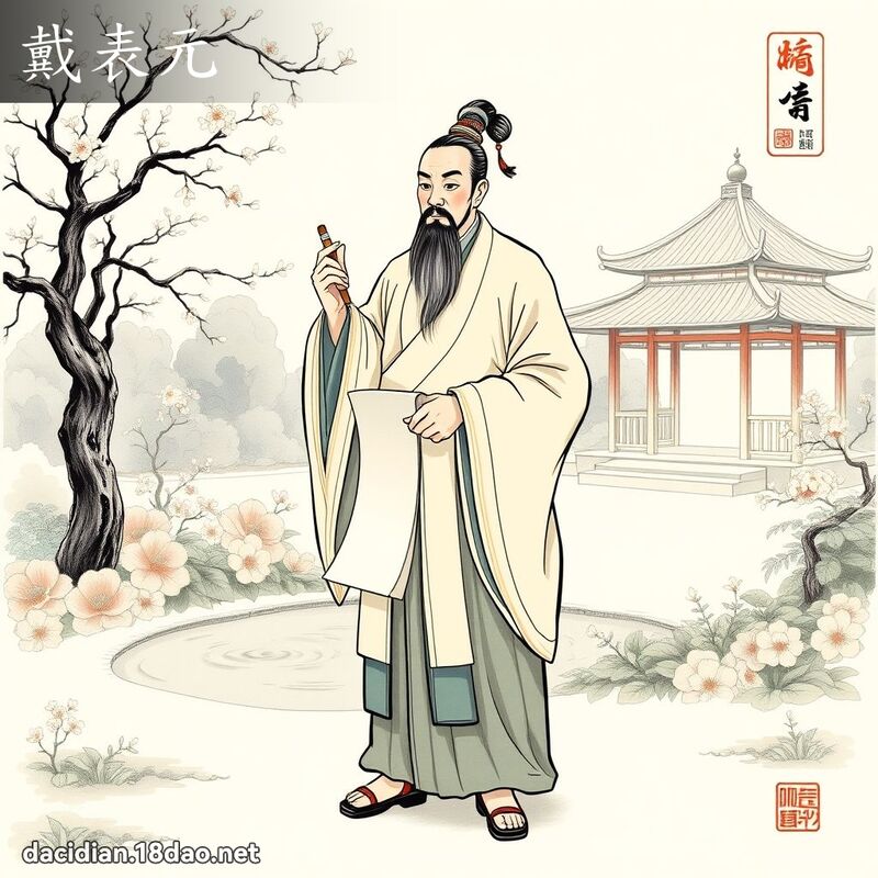 戴表元 - 國語大辭典配圖