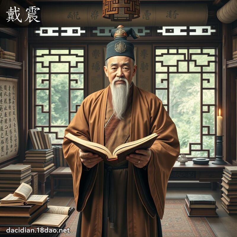 戴震 - 國語大辭典配圖