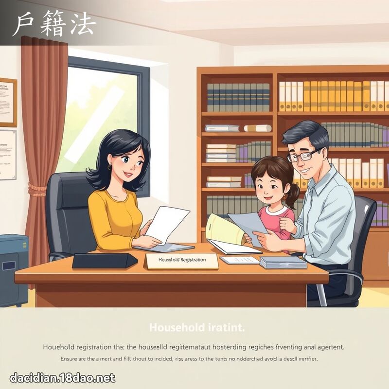户籍法 - 国语大辞典配图