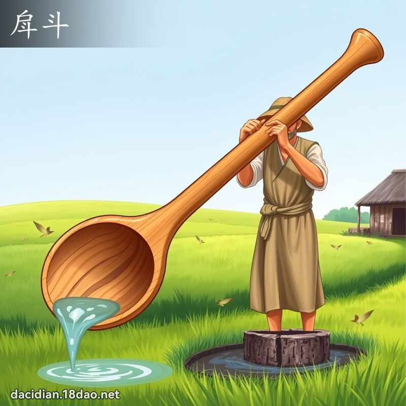 戽斗 - 國語大辭典配圖