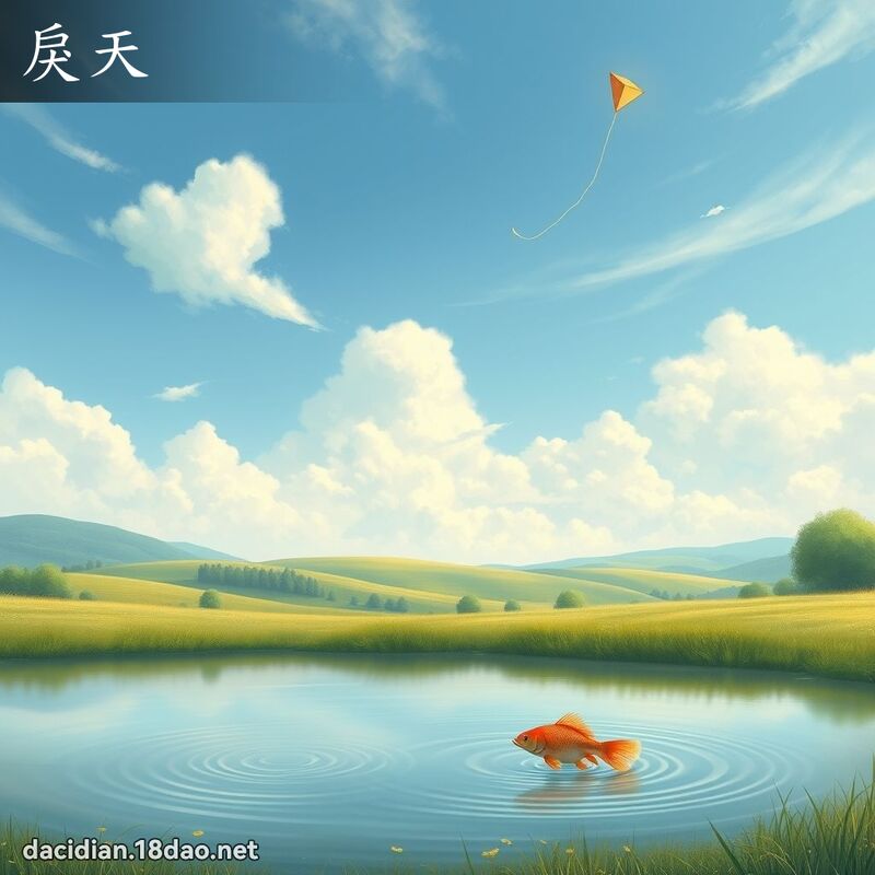 戾天 - 国语大辞典配图