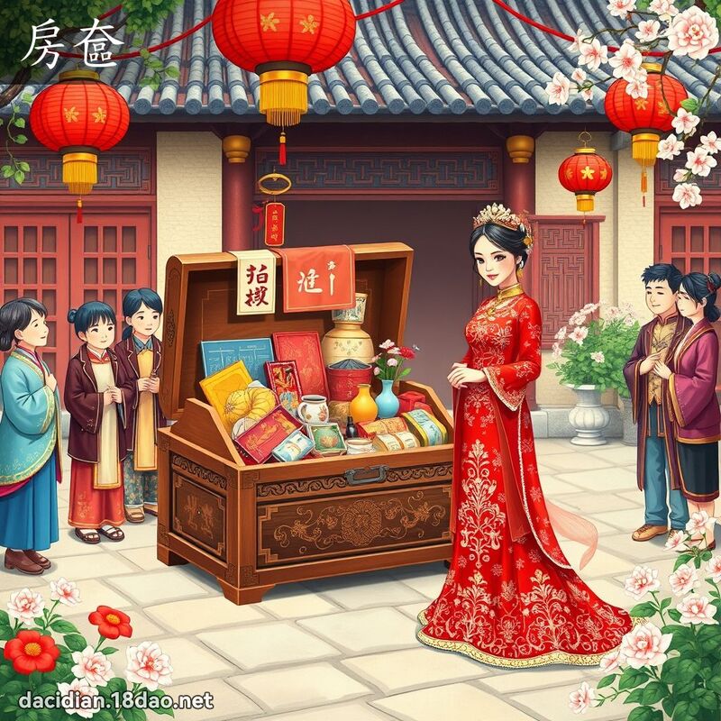 房奩 - 国语大辞典配图