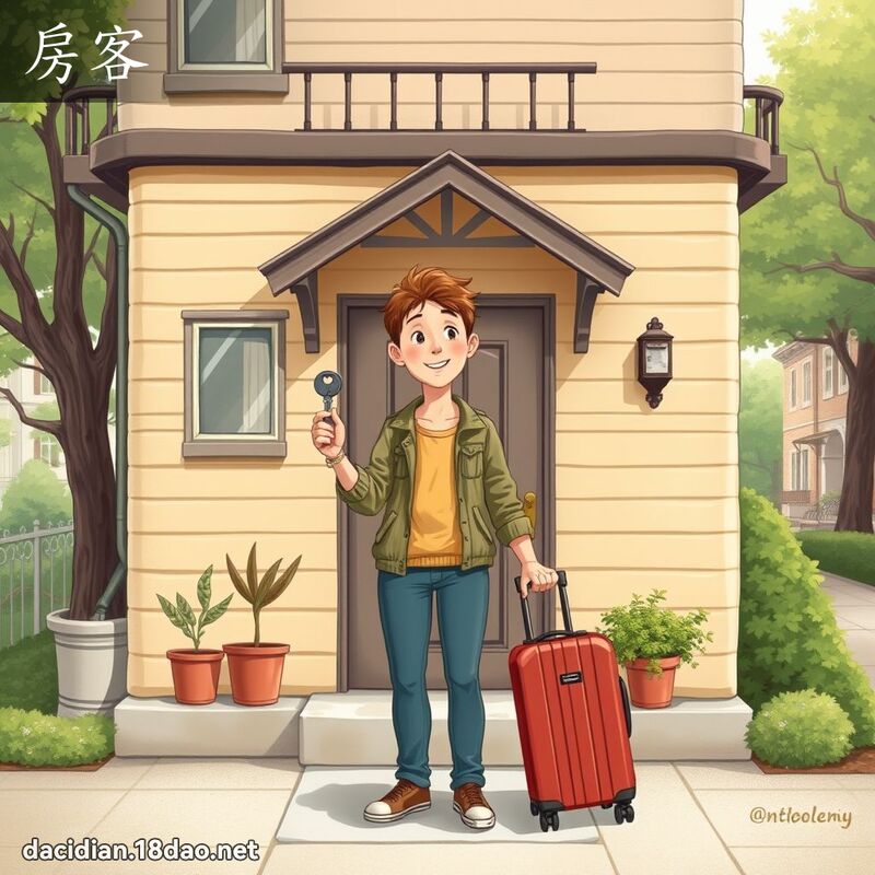 房客 - 国语大辞典配图