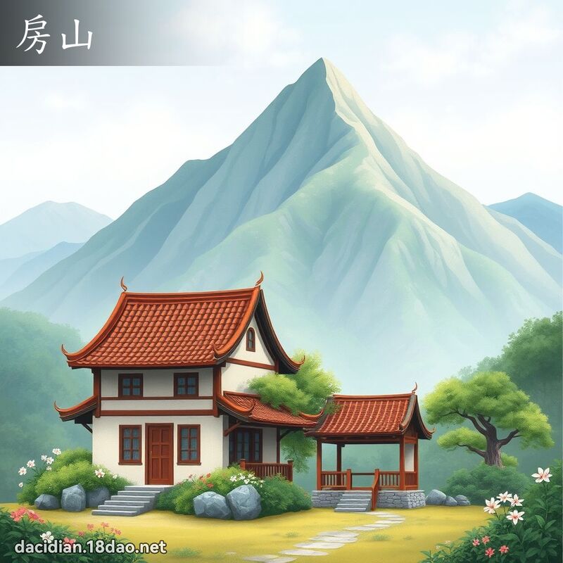 房山 - 國語大辭典配圖