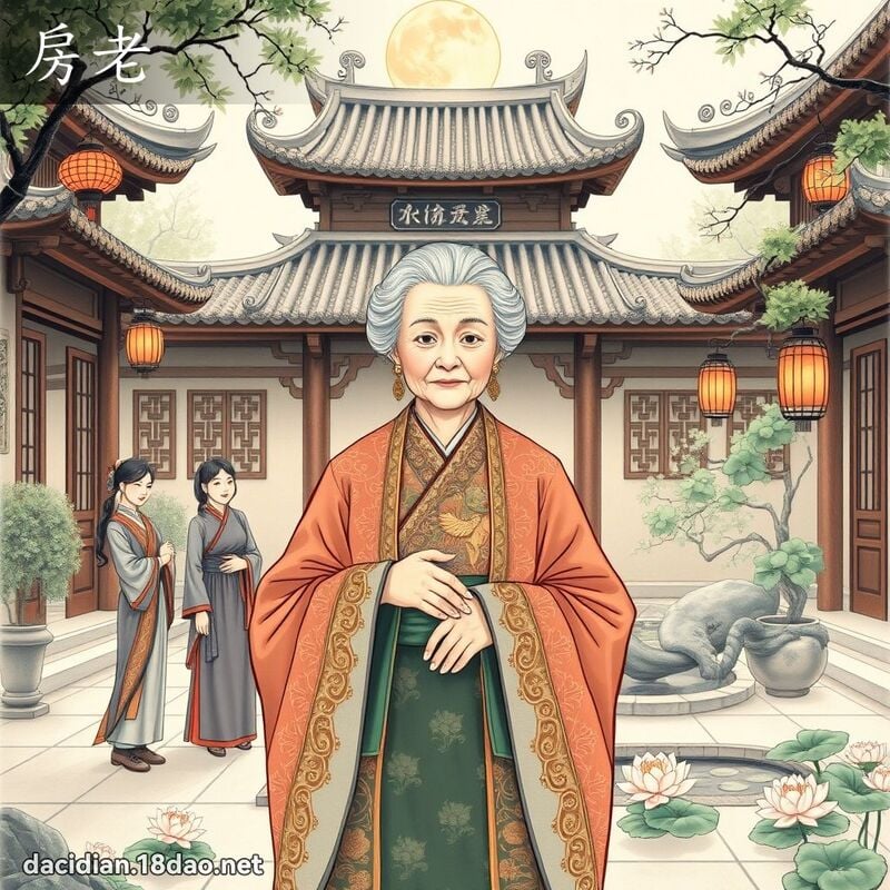 房老 - 国语大辞典配图