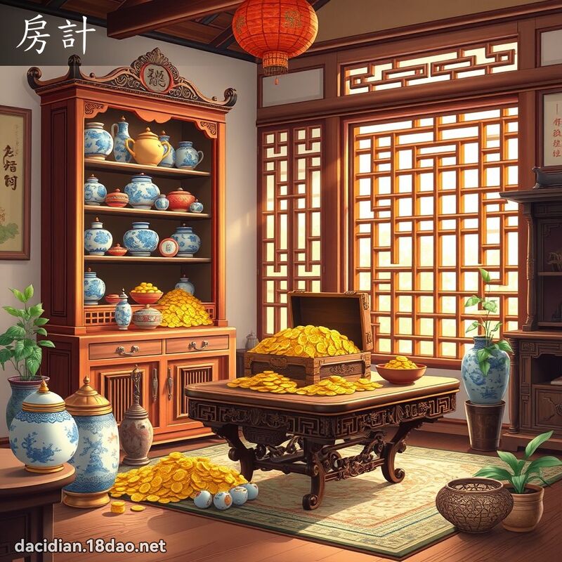 房計 - 國語大辭典配圖
