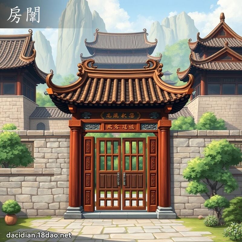 房闈 - 国语大辞典配图