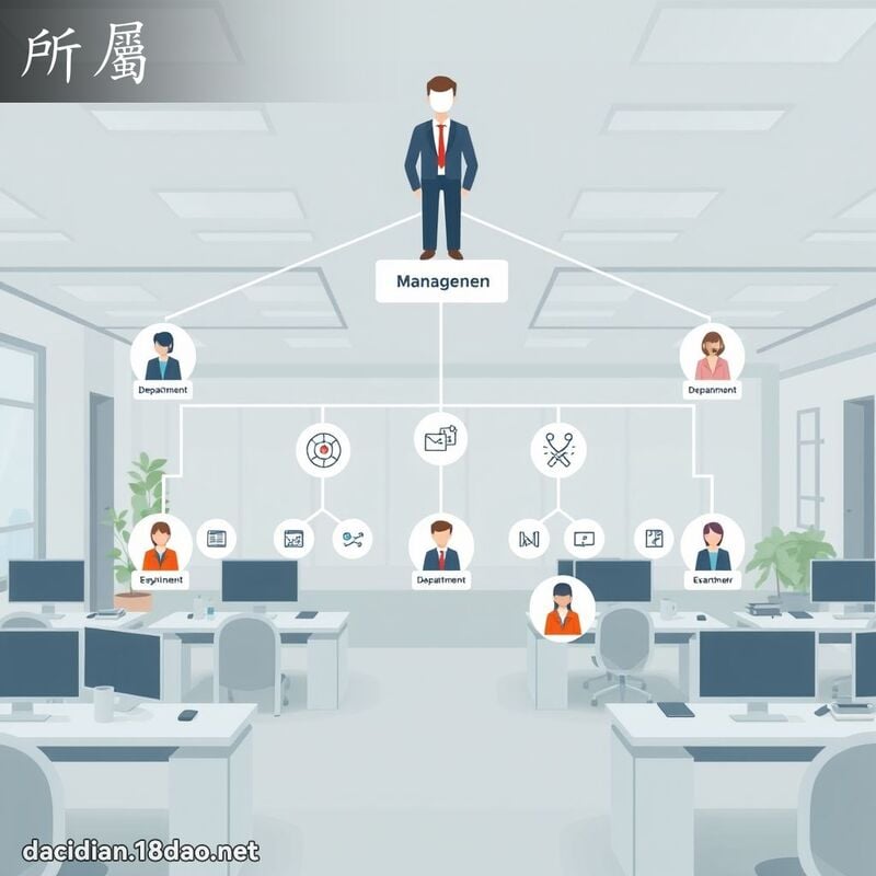 所属 - 国语大辞典配图