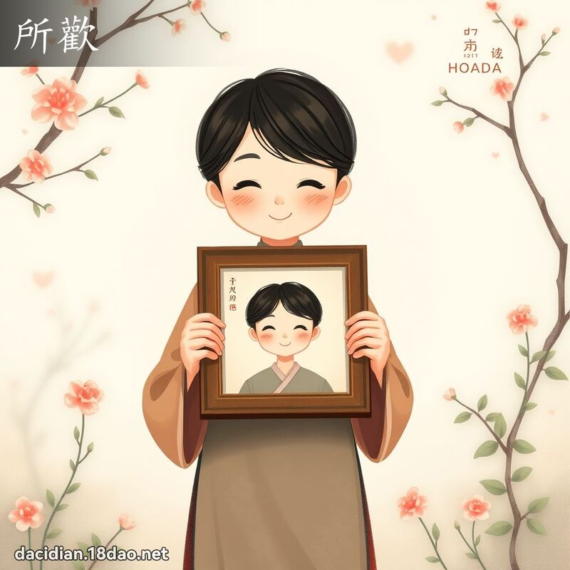 所欢 - 国语大辞典配图