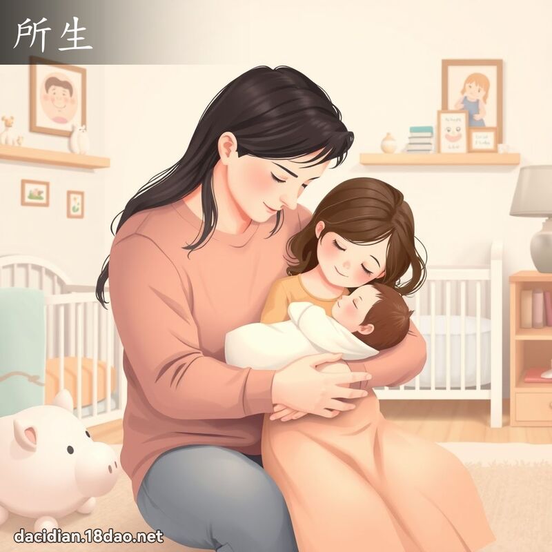 所生 - 國語大辭典配圖