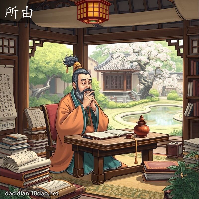 所由 - 国语大辞典配图