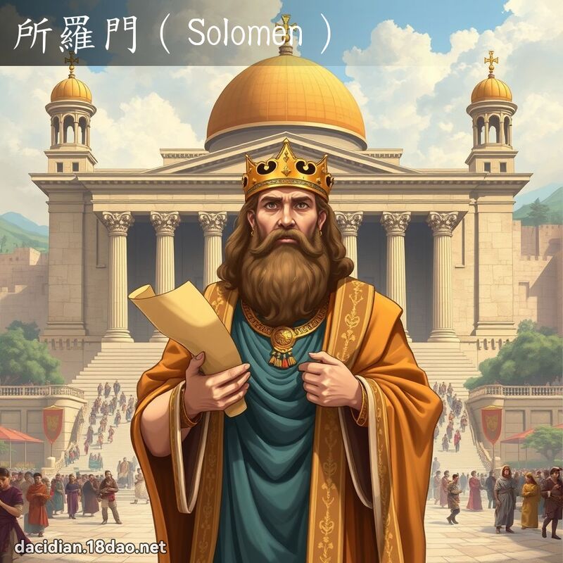 所罗门（Solomen） - 国语大辞典配图