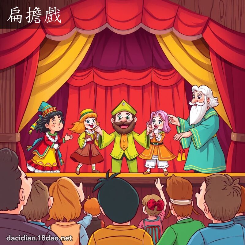 扁擔戲 - 國語大辭典配圖