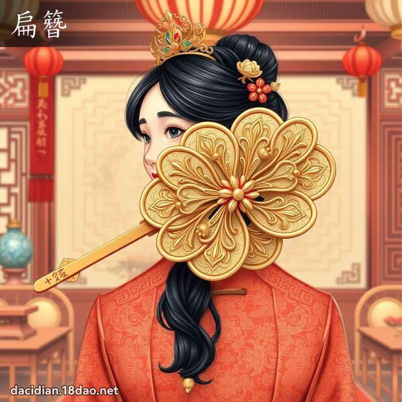 扁簪 - 国语大辞典配图