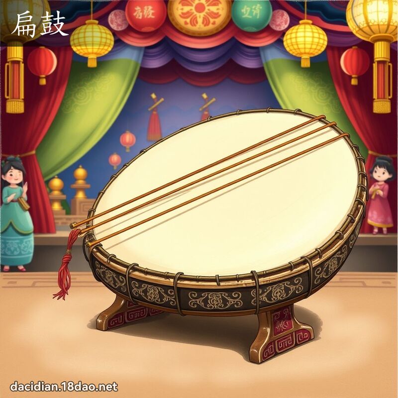扁鼓 - 國語大辭典配圖