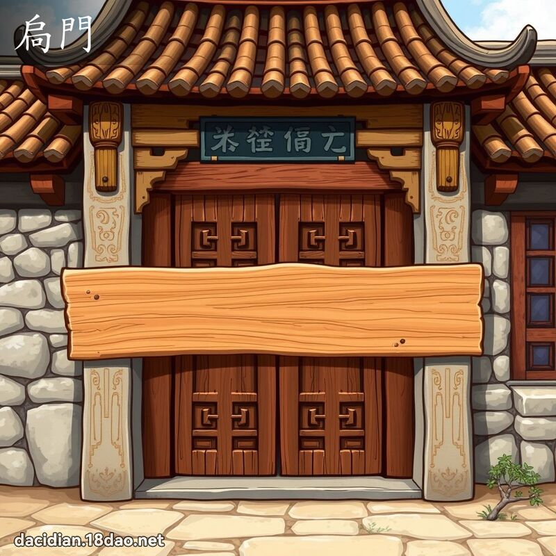 扃門 - 國語大辭典配圖
